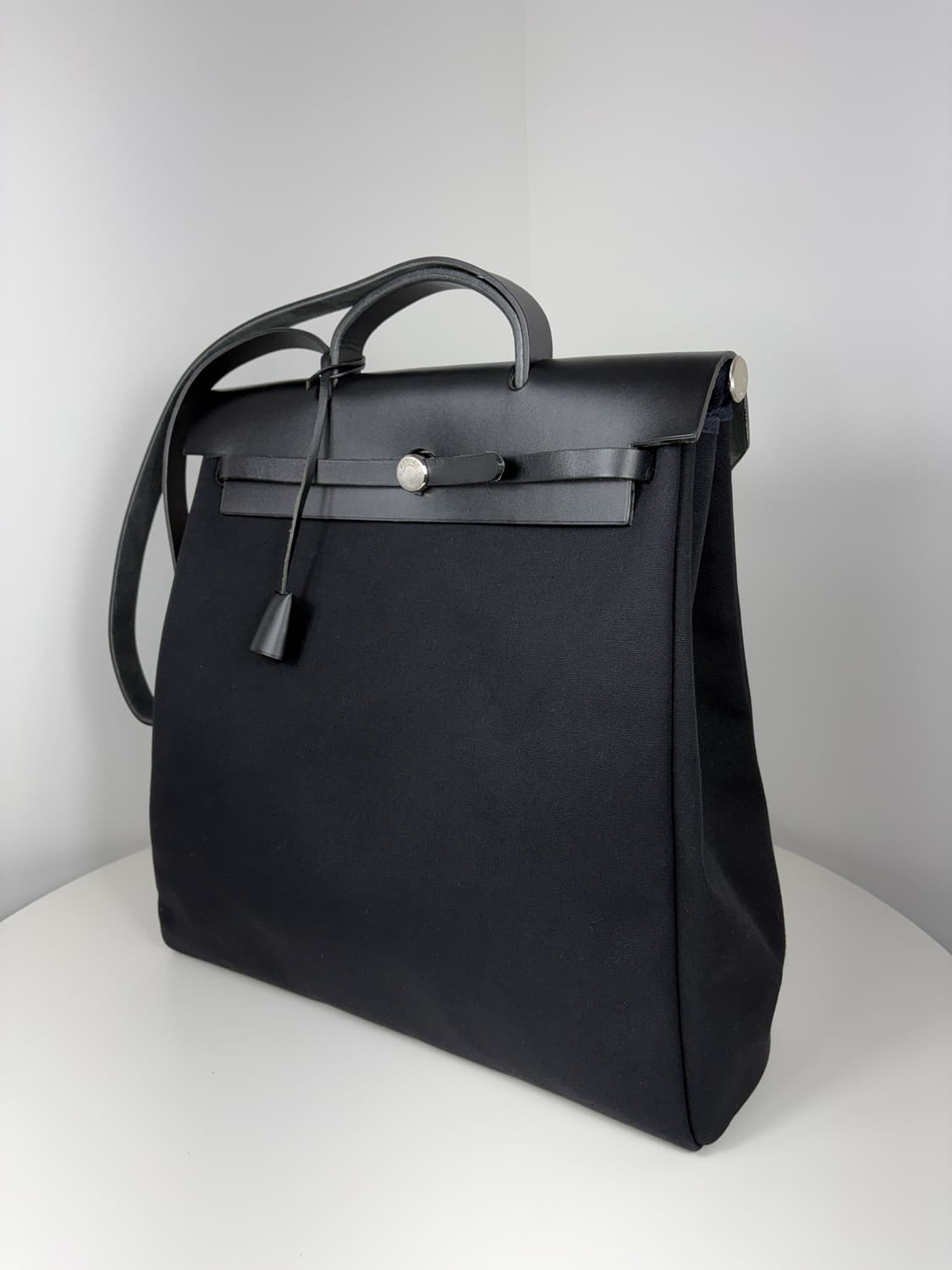 에르메스 에르백39 캔버스 블랙 숄더백 상품이미지3