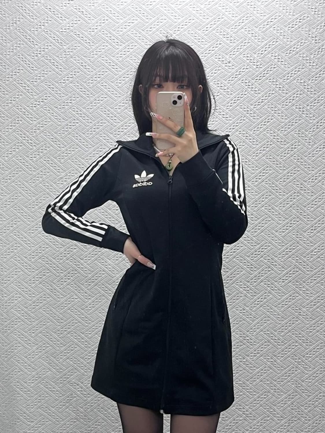 아디다스 Y2K 유로파 딱붙핏 져지 미니 원피스 90 C11121 상품이미지2