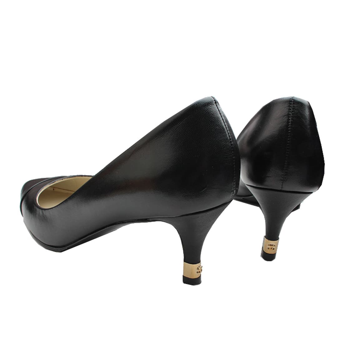 샤넬 블랙 캡토 펌프스 37반C 상품이미지4