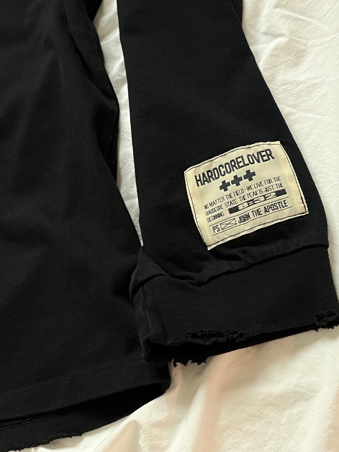 [새제품] 하드코어러버 롱 슬리브 긴팔티 상품이미지4