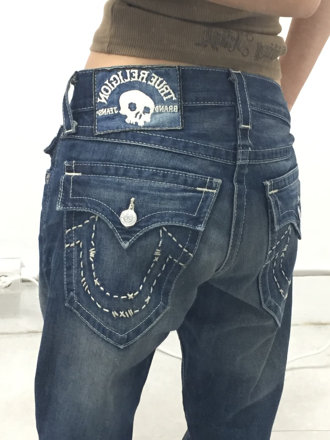 [TRUE RELIGION] 트루릴리전 스컬 스티치 데님진 상품이미지4
