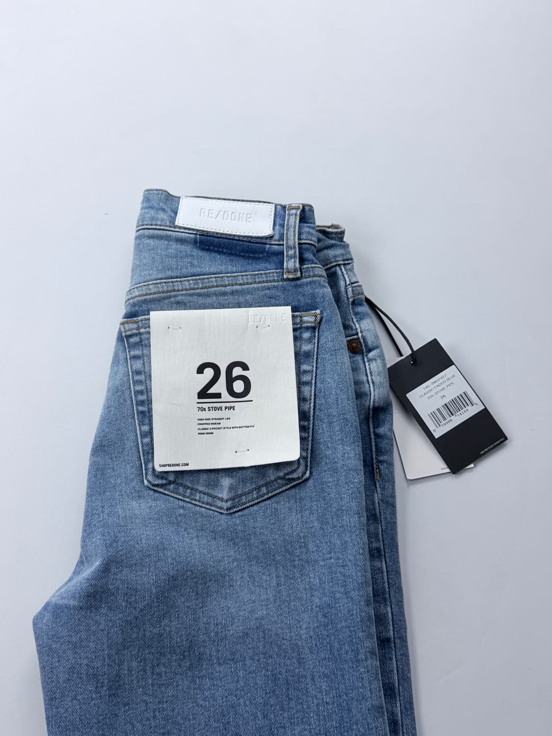 Re/Done 리던 70S 스토브 파이프 데님 팬츠 새상품 상품이미지3
