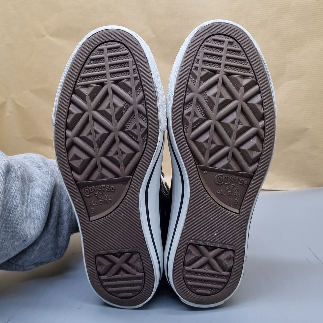 컨버스 척테일러 레더 하이탑220 상품이미지3