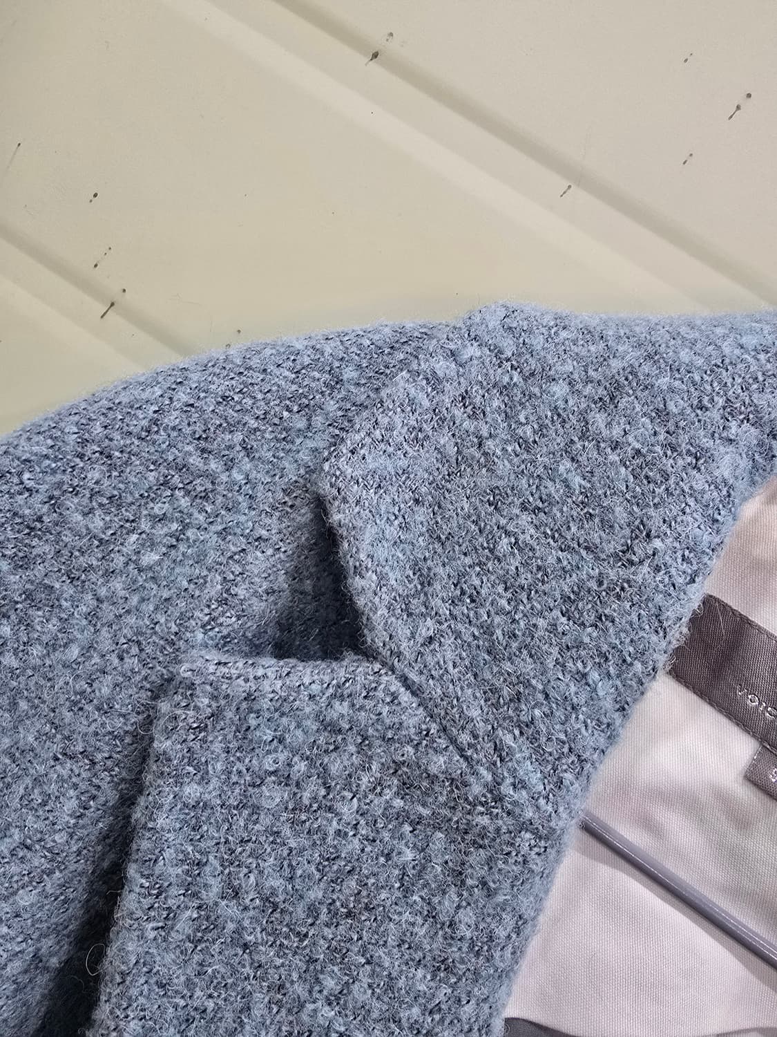 VOV 블루 모직 코트 상품이미지4