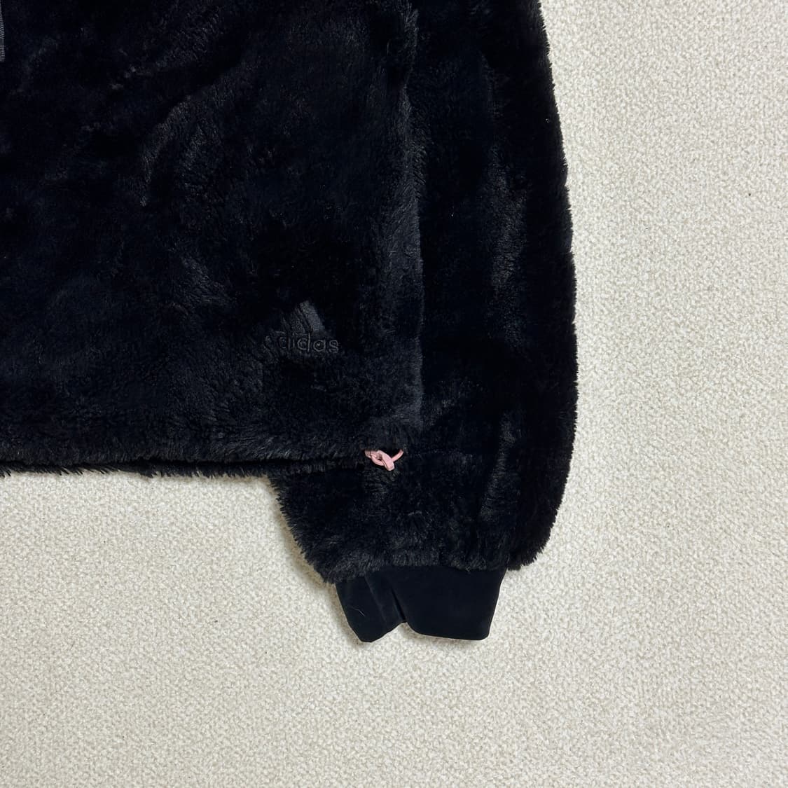 아디다스 어슬레틱 스타일 퍼 자켓 상품이미지4