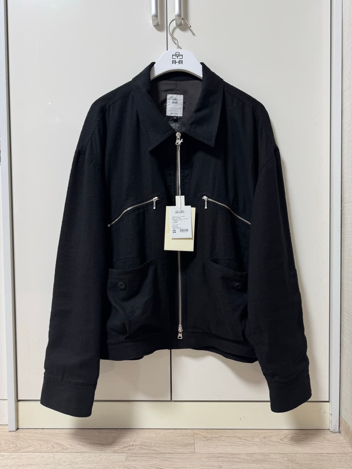 4) 폴리테루 넵 린넨 스윙탑 자켓 상품이미지1