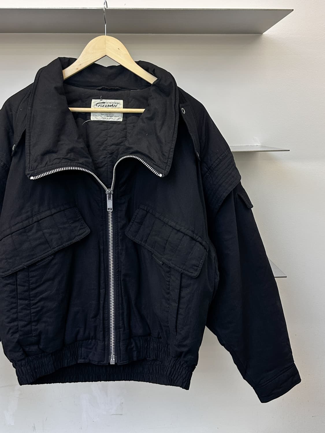 글리맨 옴므 90‘s 패러슈트 플라이트 봄버 자켓 상품이미지2