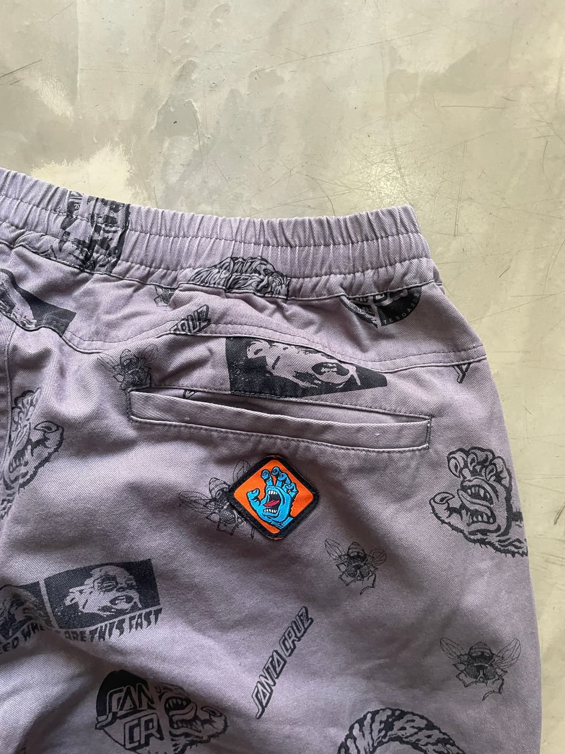 Santa Cruz 산타쿠르즈 밴딩 코튼팬츠 M 상품이미지6