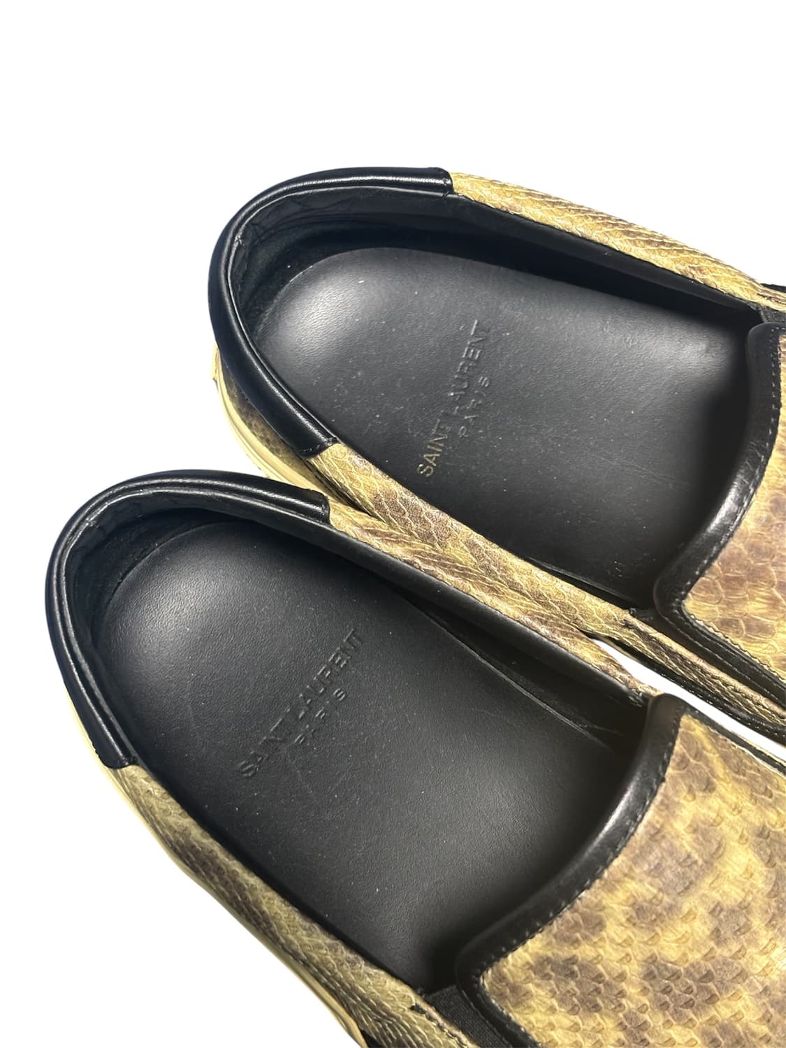 FW2014 Saint Laurent Snake Slip Ons 상품이미지7