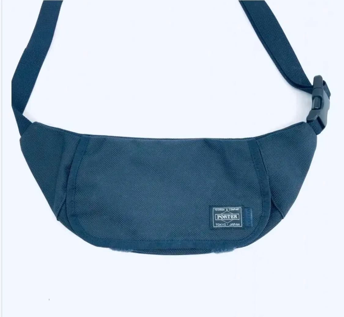 <신품급>포터X빔즈X캡틴선샤인 숄더백 네이비 상품이미지1