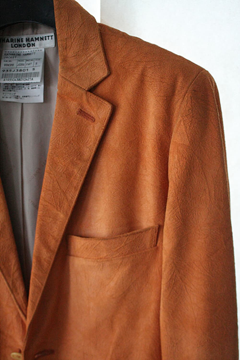 KATHARINE HAMNETT 캐서린 햄넷 소가죽 자켓 새제품 상품이미지10