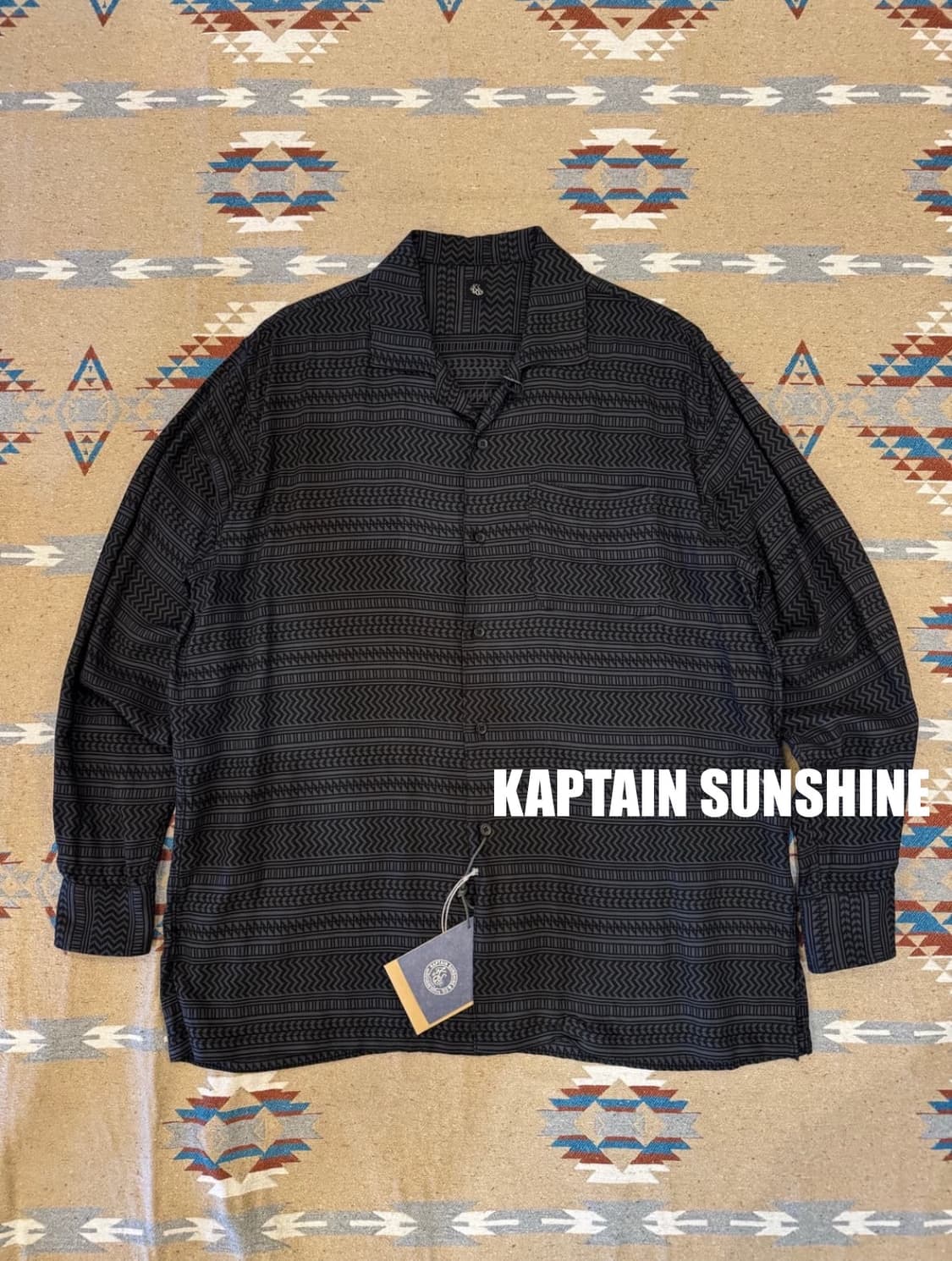 [M][100] 캡틴선샤인 오픈카라 셔츠 상품이미지1