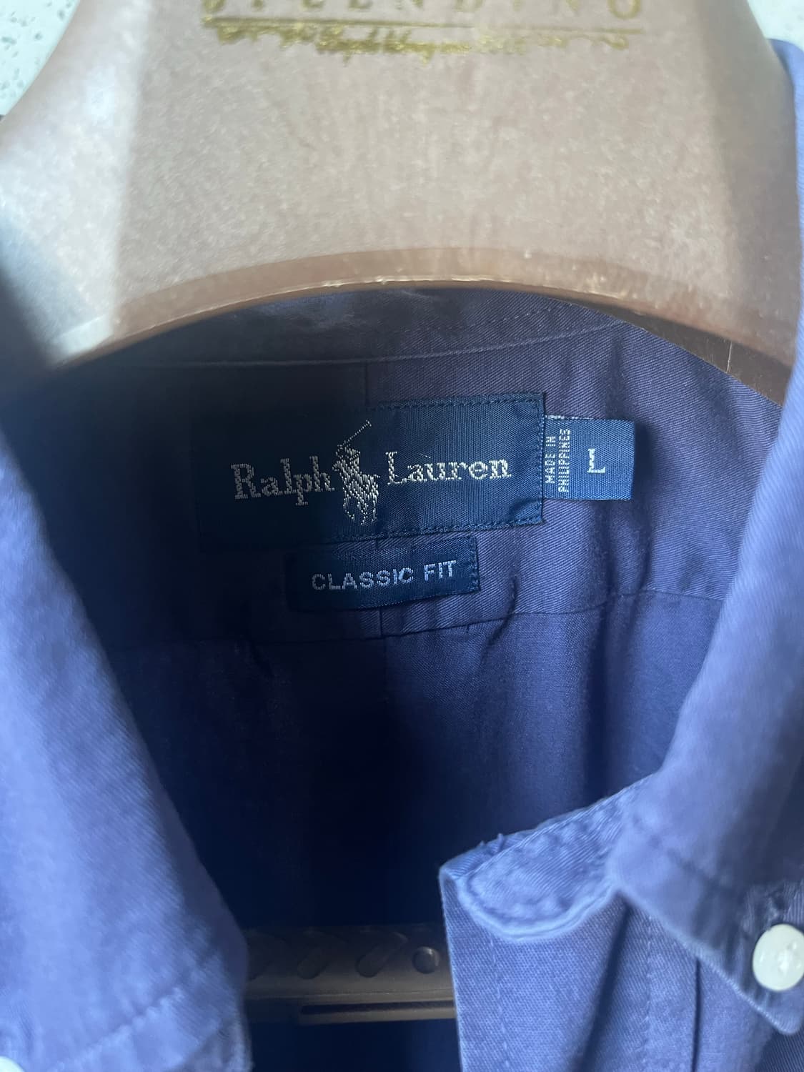 폴로 랄프로렌 포켓로고 클래식핏 반팔남방 상품이미지4