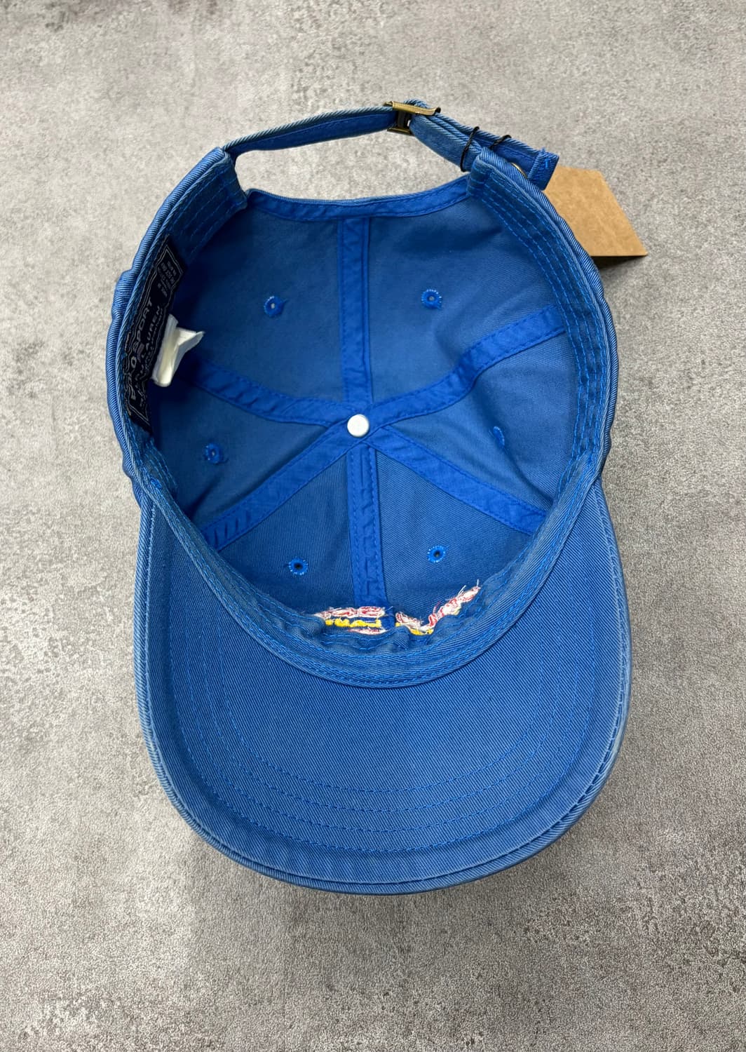 90s 폴로 스포츠 랄프로렌 스펠아웃 블루 볼캡 상품이미지5