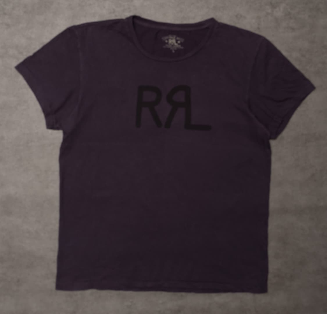 RRL 더블알엘 로고 반팔티셔츠 L 상품이미지1