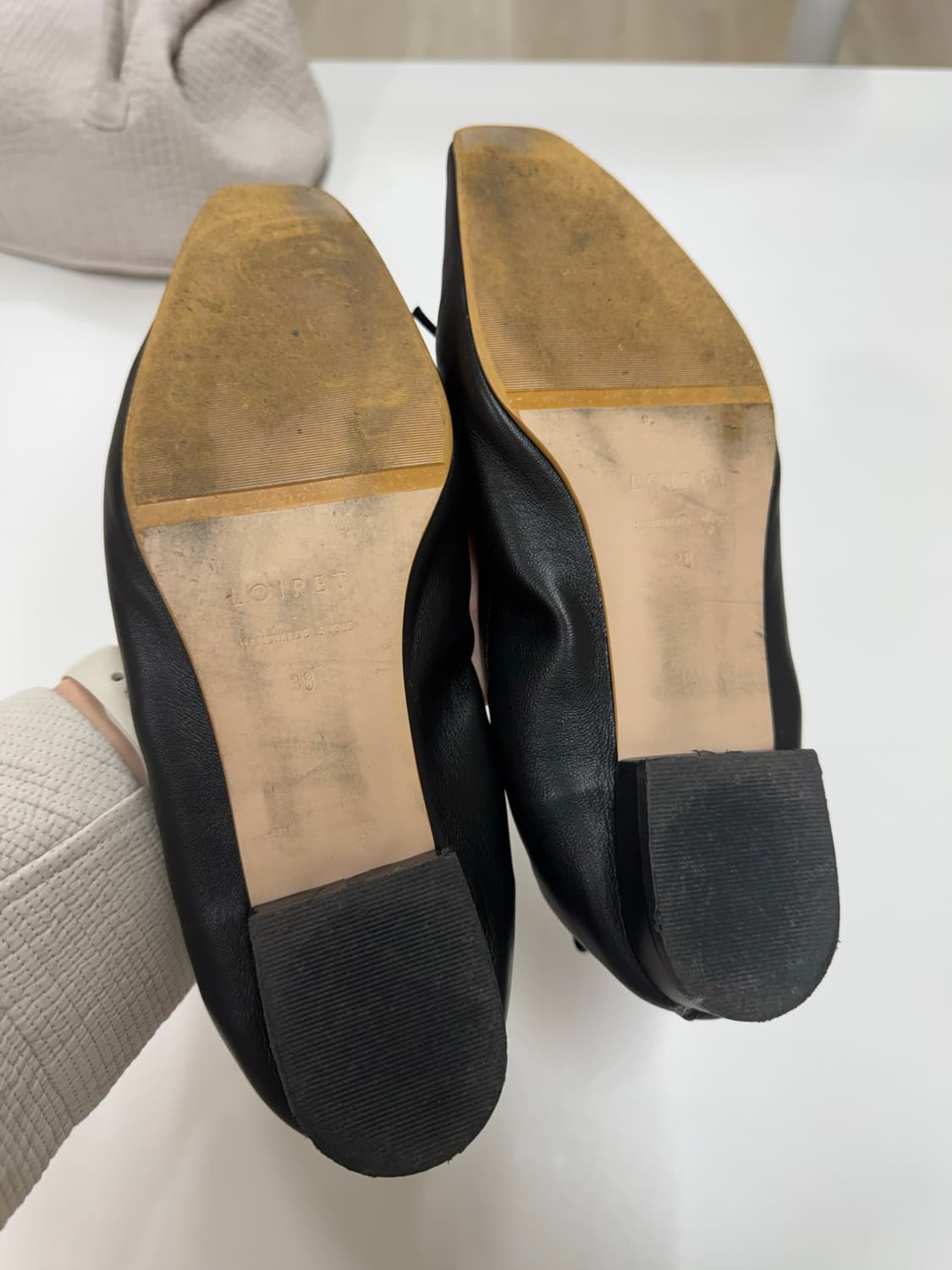 Loiret 루아레 117 2cm 양가죽 단화 상품이미지6