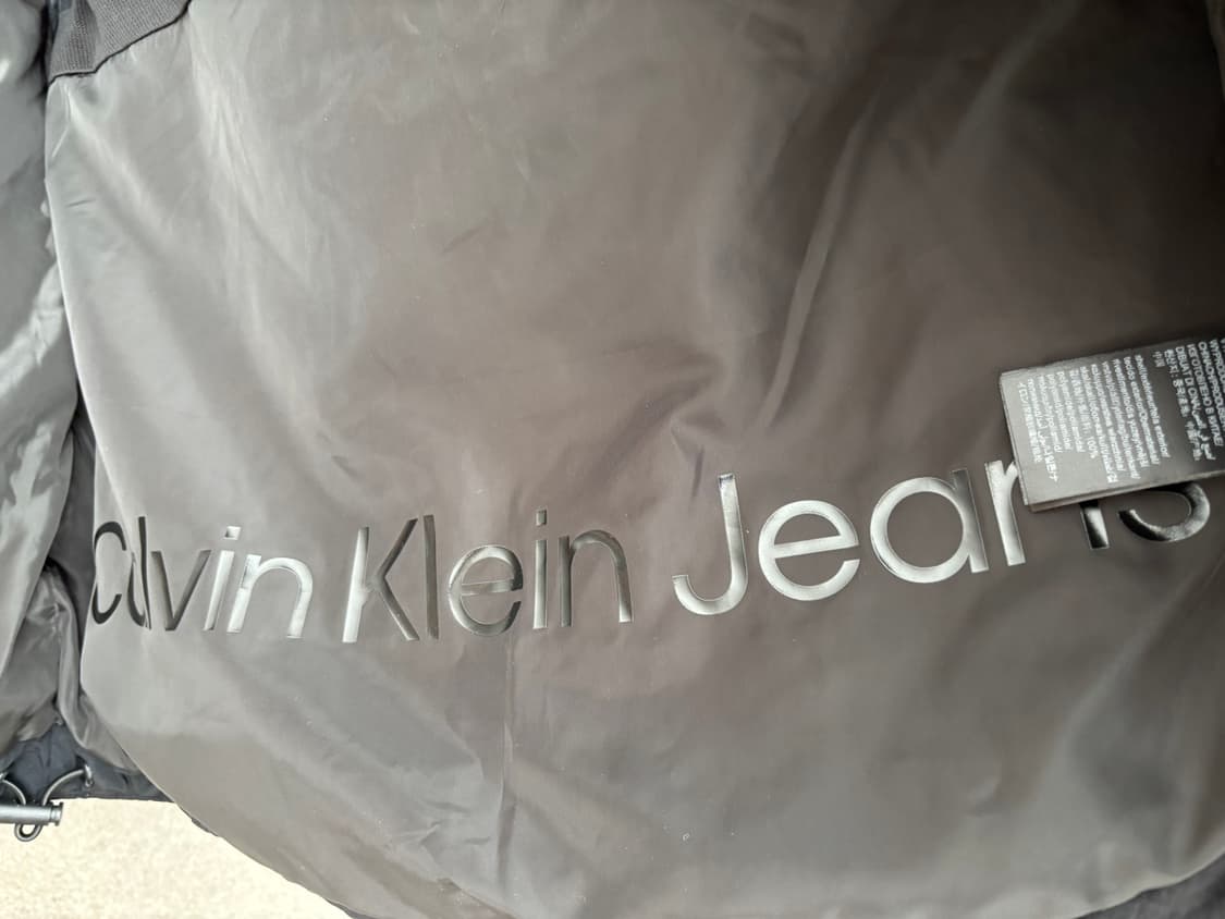 ck 캘빈클라인 패딩조끼 블랙 상품이미지7
