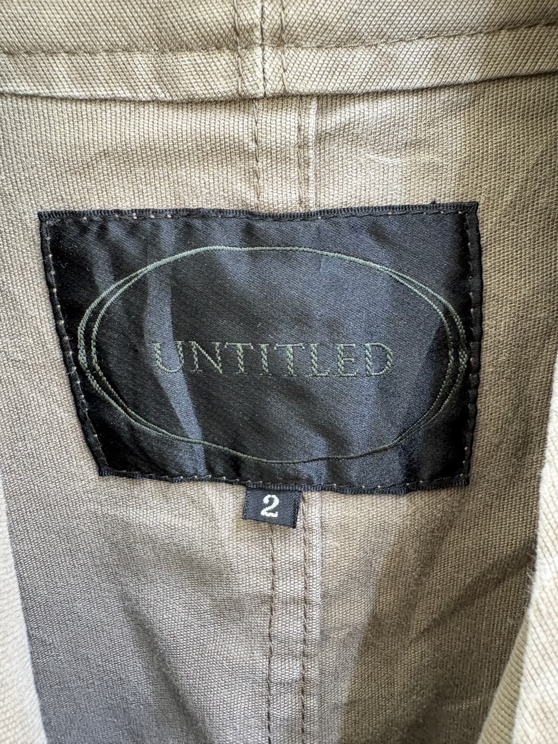 UNTITLED (Made in Japan) 자켓 상품이미지6