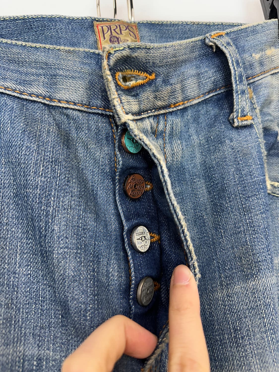 Prps washing detail grunge denim pants 상품이미지7