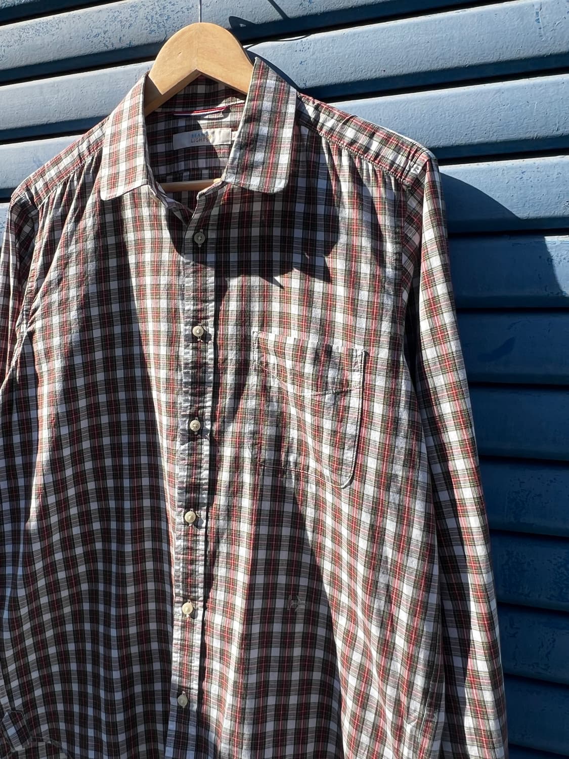 Beams Lights Tartan Plaid Shirt Cotton 상품이미지2