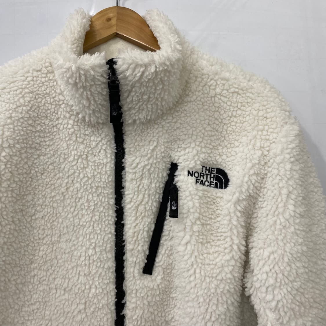 노스페이스 로고 후리스 (M) 상품이미지3