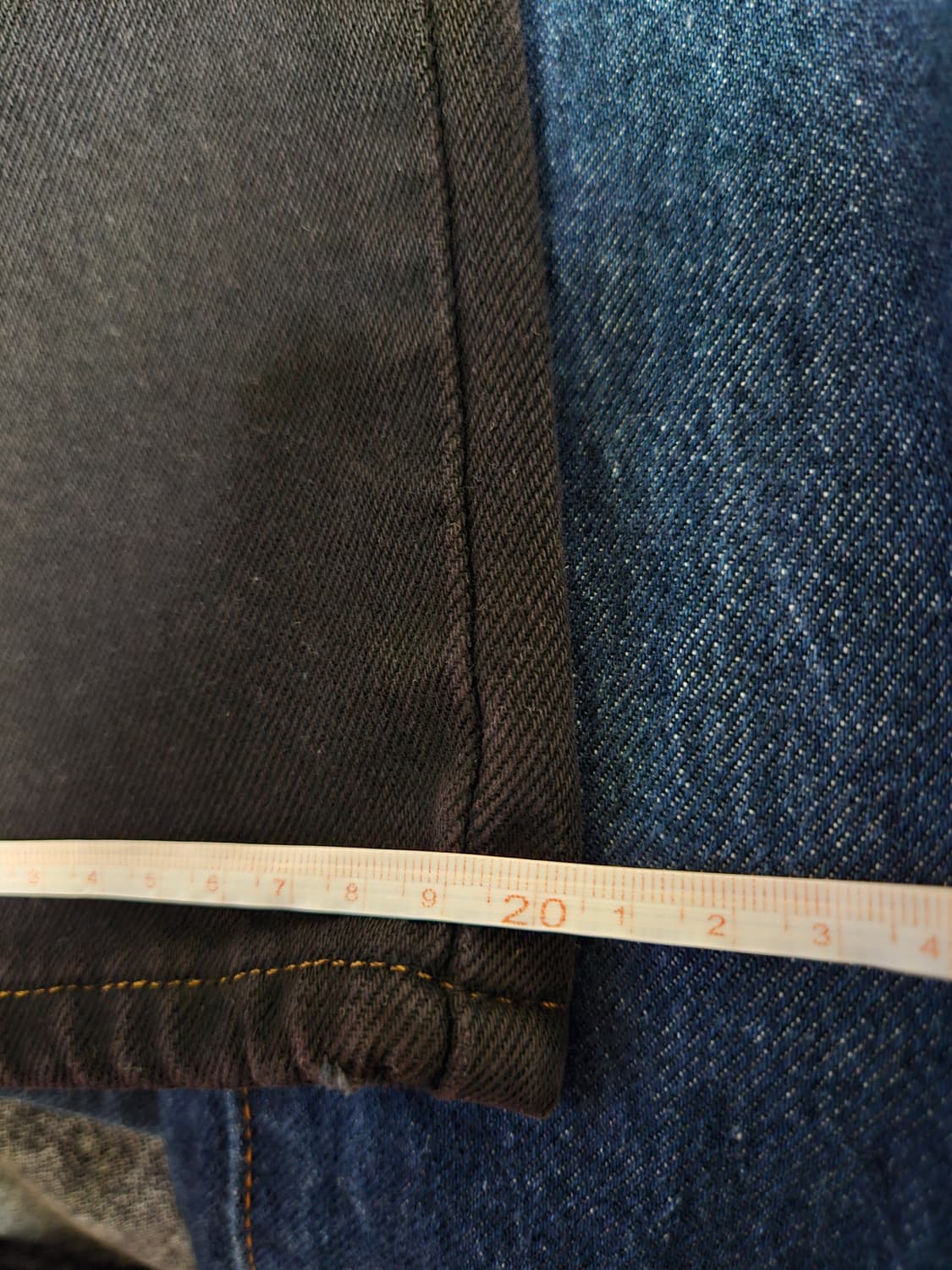 90s levi's 505 31x30 흑청 레드탭 상품이미지6