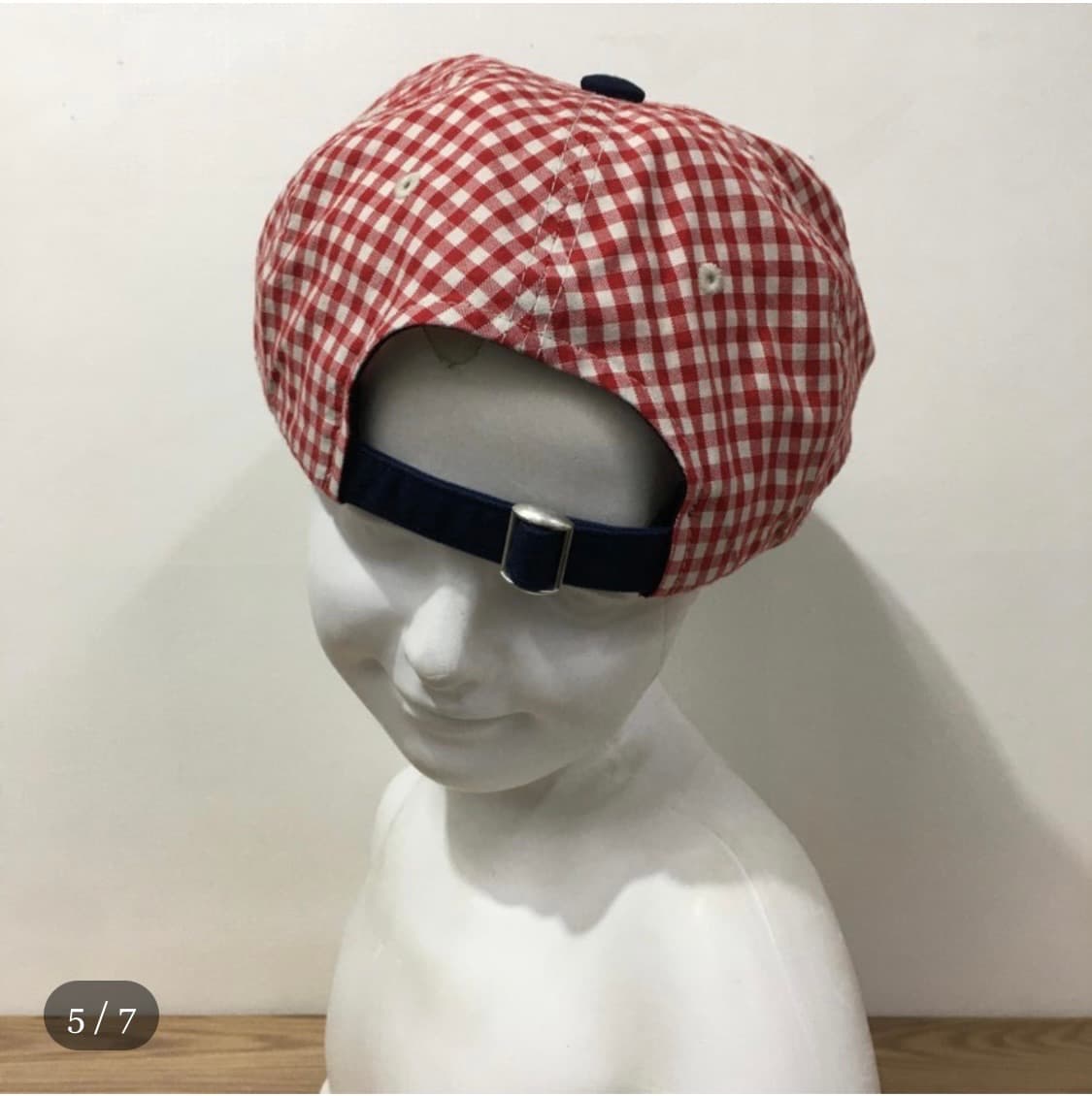 마스컴퍼니 sophia gingham check cap 상품이미지4