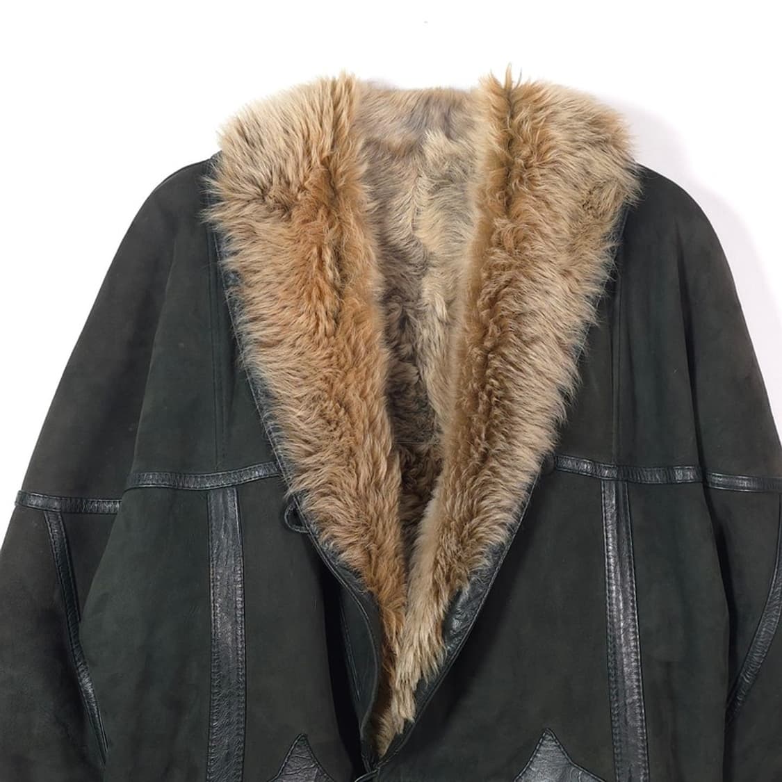리얼 양가죽 태슬 셰르파 무스탕 코트 상품이미지3
