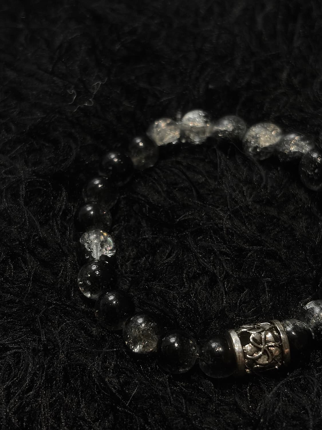 써지컬 링 포인트 원석 염주 팔찌 상품이미지2