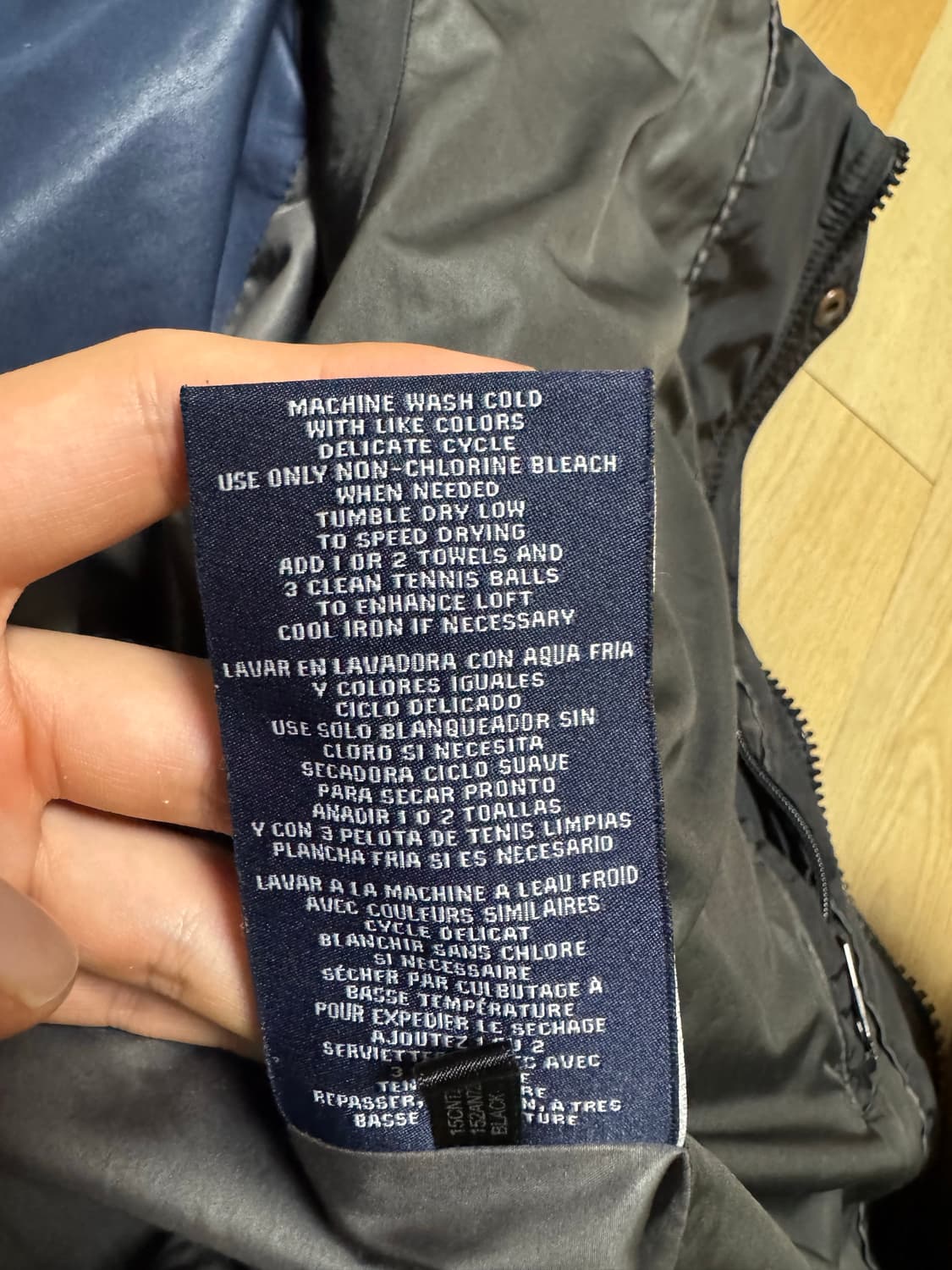 타미힐피거 남성 M65 패딩 자켓 블랙 L 상품이미지7