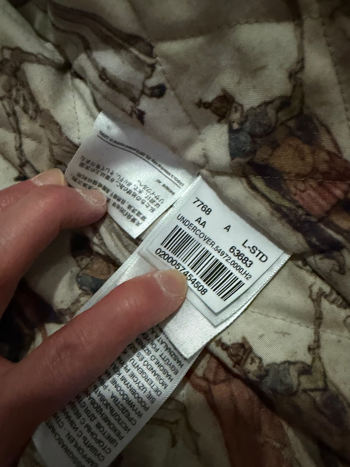 언더커버 x 리바이스 17AW 타입 2 데님 자켓 상품이미지6