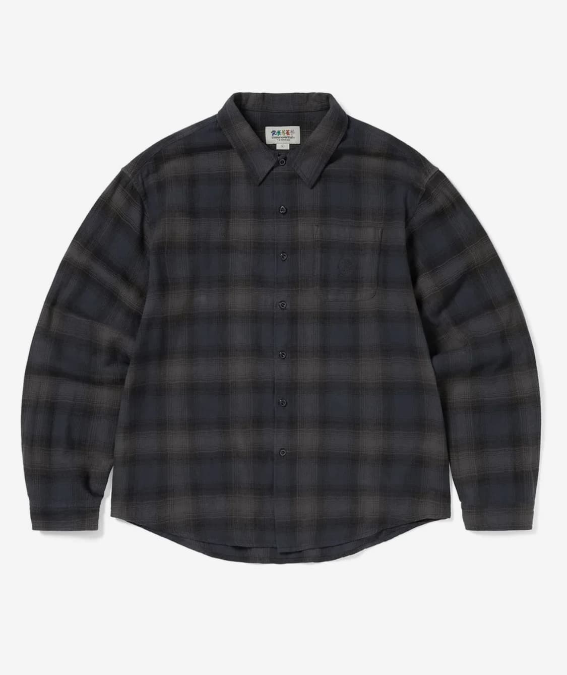 디스이즈네버댓 GD Lightning Bear Plaid Shirt 상품이미지1