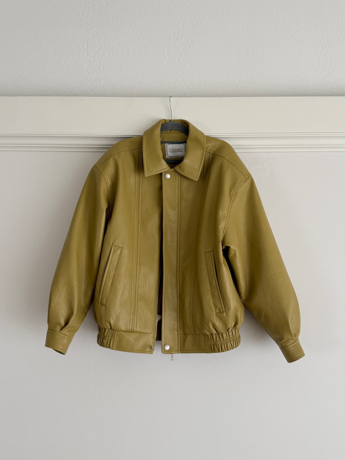 오버듀플레어 빈티지 레더 블루종 상품이미지4