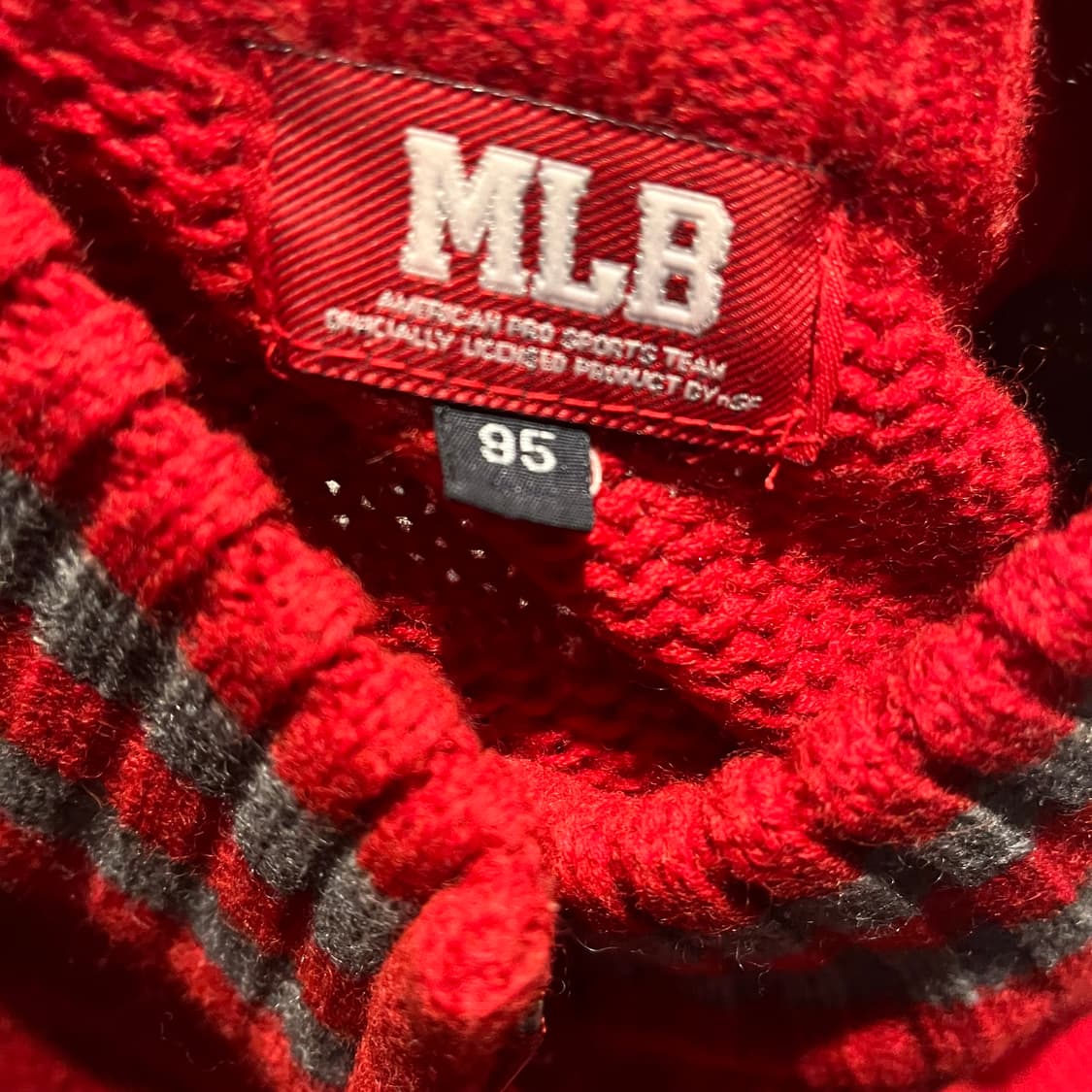 95 MLB 필라델피아 니트 집업/W801 상품이미지4