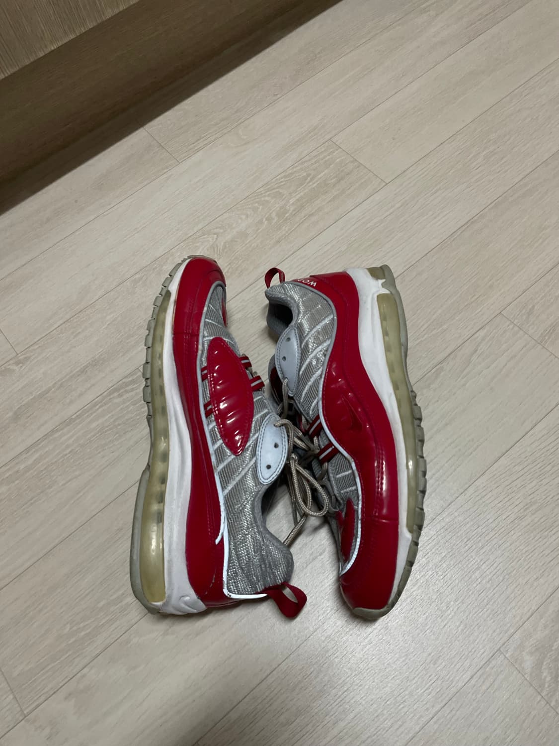 나이키 슈프림 맥스98 레드 상품이미지3