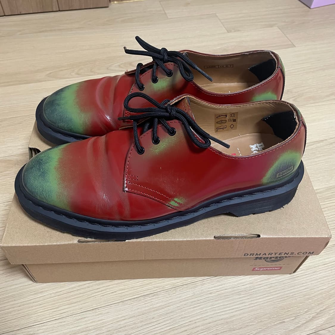 슈프림 x 닥터마틴 멀티 더비 280  상품이미지3