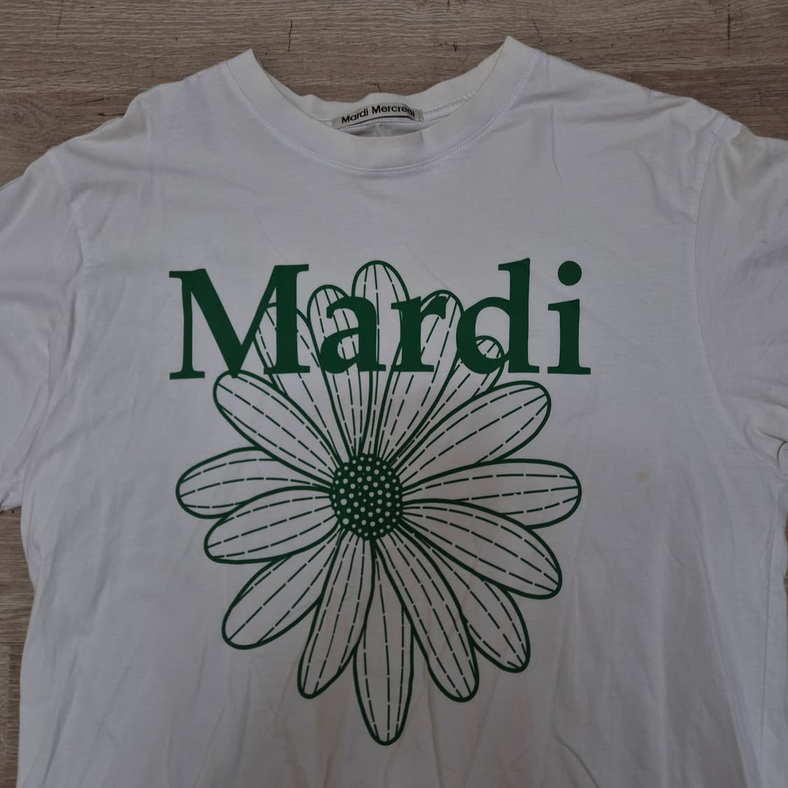 마르디 메크르디 플라워 로고 반팔티 M(95) 상품이미지2
