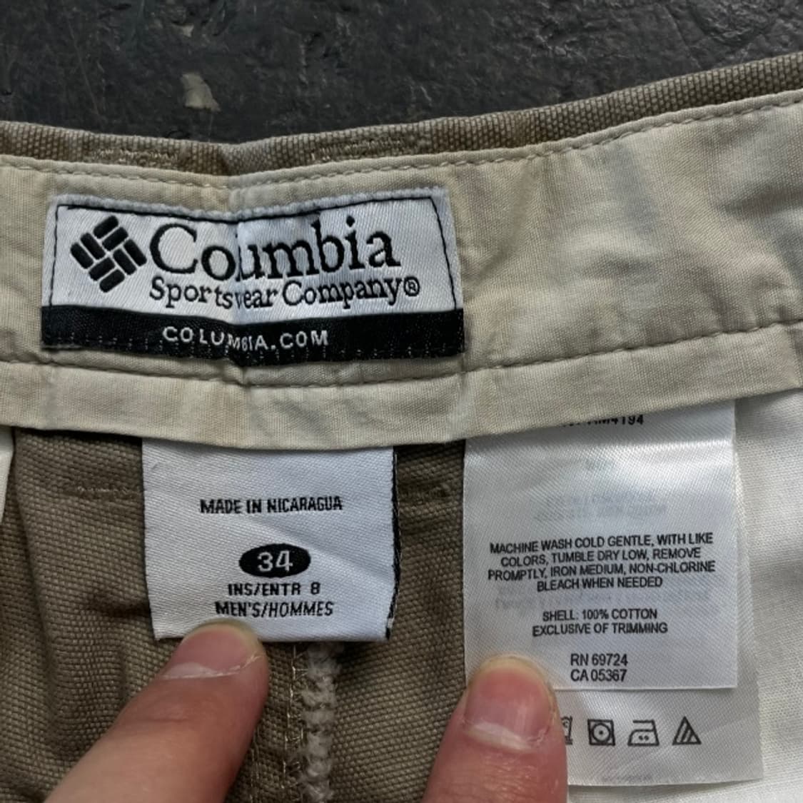 34 콜럼비아 반바지  상품이미지3