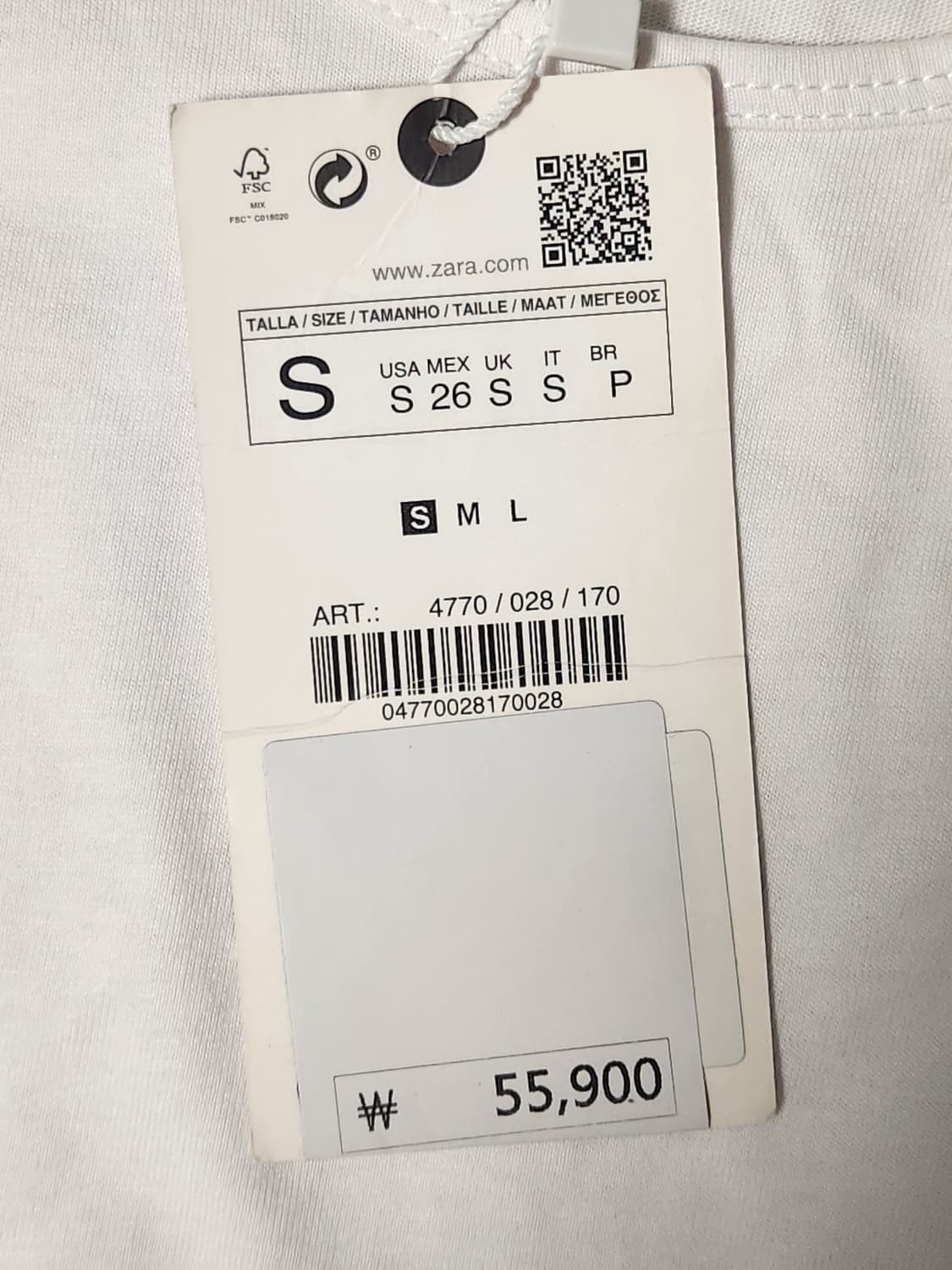 새상품)자라 민소매 롱원피스S 상품이미지2