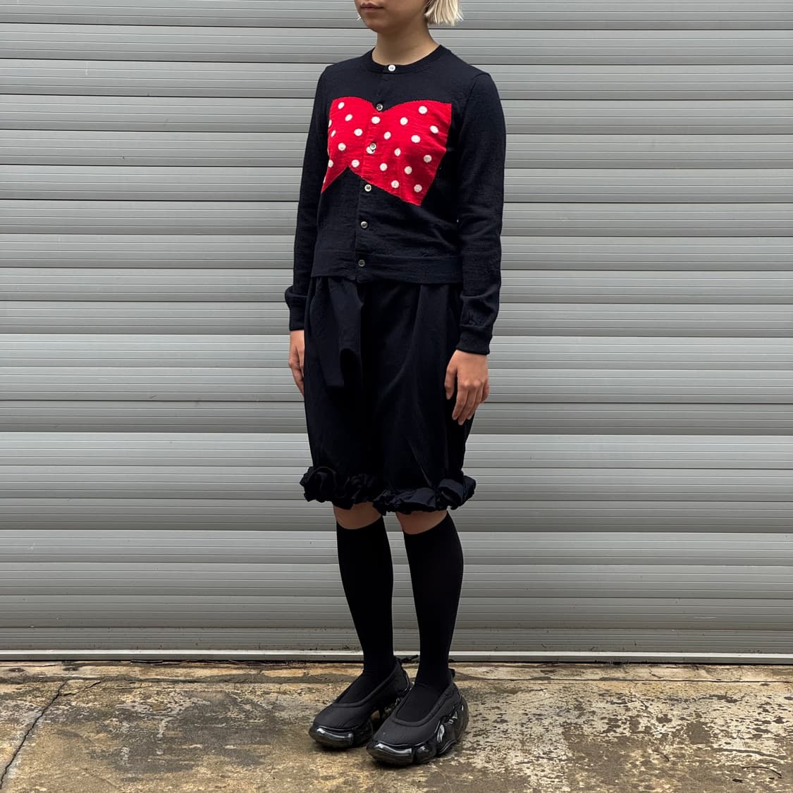 Ruffle Dark Navy Pants Shorts 상품이미지7