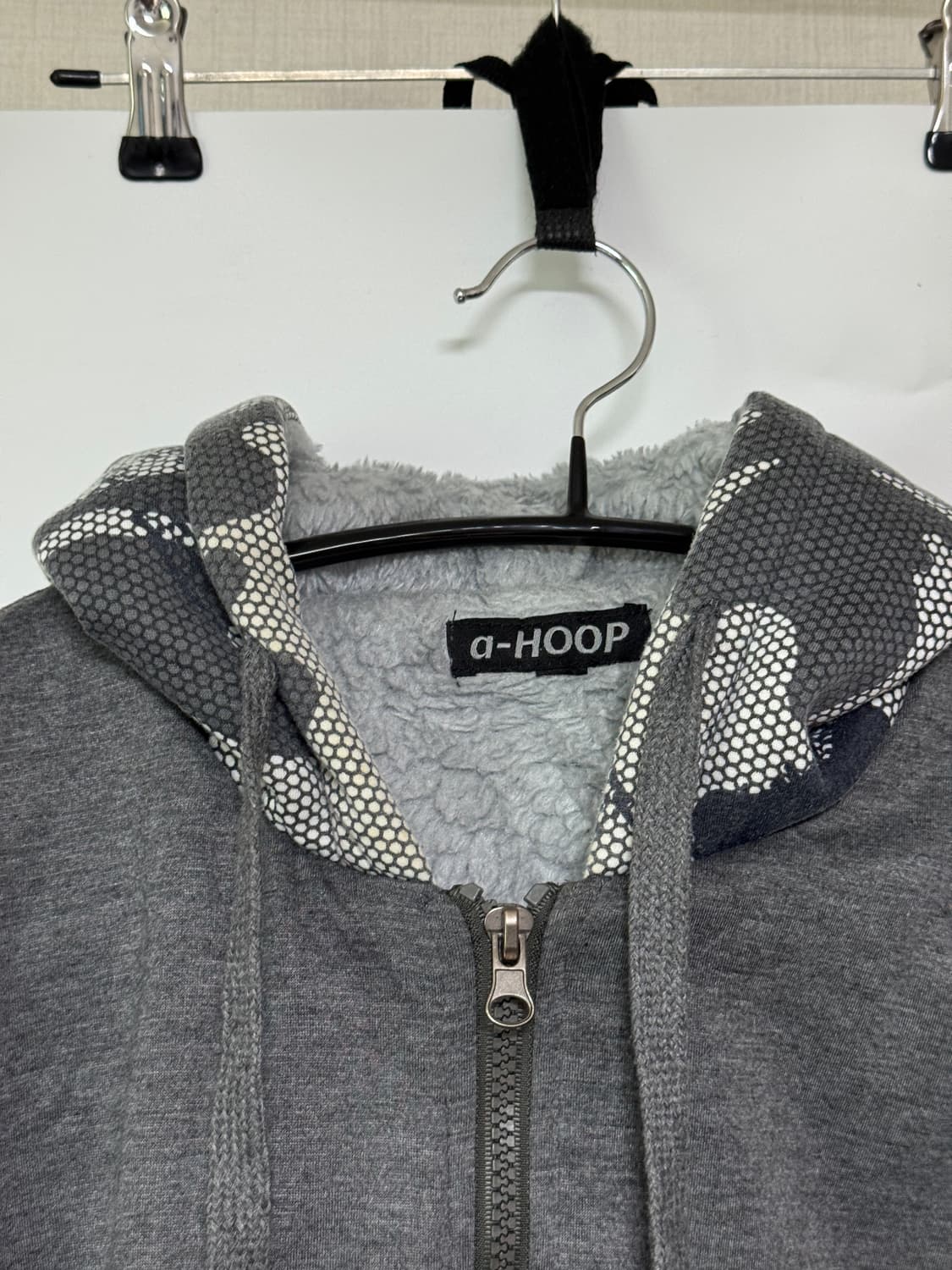 a-HOOP 카모 패턴 후드 집업 S-m 상품이미지2