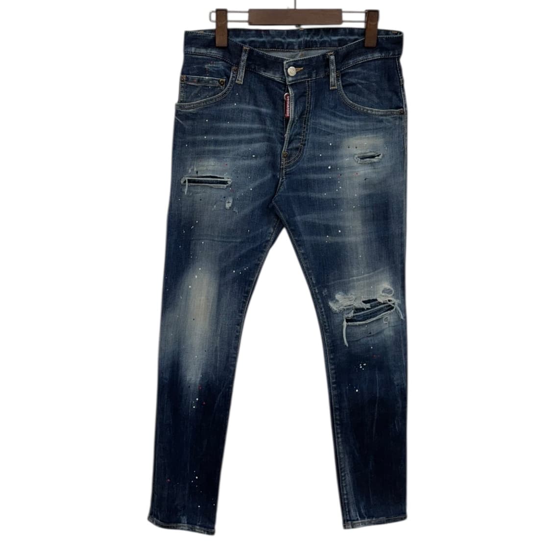 디스퀘어드2 페인팅 우먼 데님팬츠46 상품이미지1