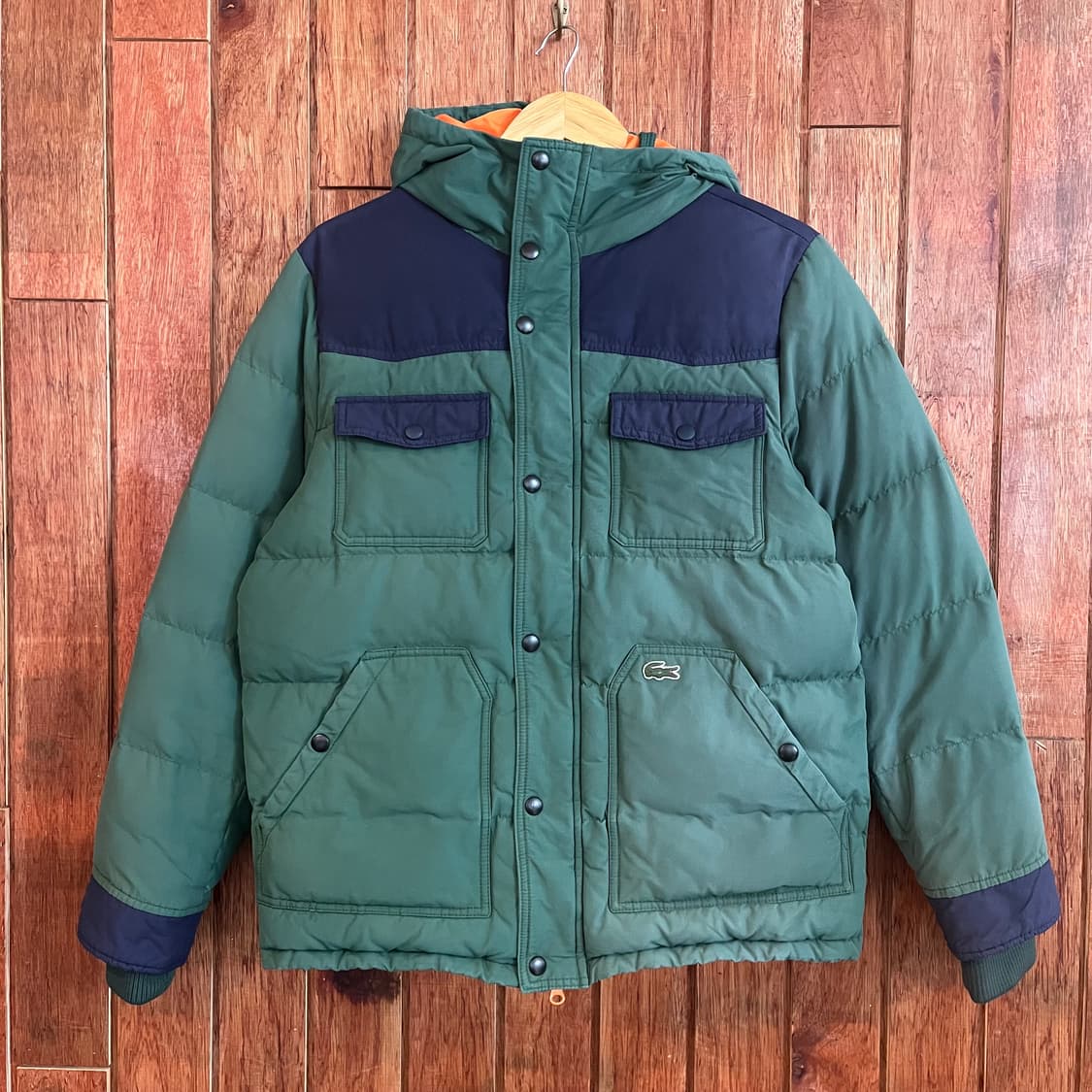 라코스테 면 다운 점퍼 상품이미지1