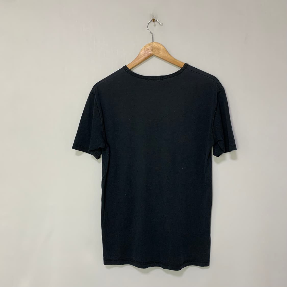 버버리 블랙라벨 빅 로고 프린팅 반팔 티셔츠 블랙 빈티지 남녀공용 00s 상품이미지3