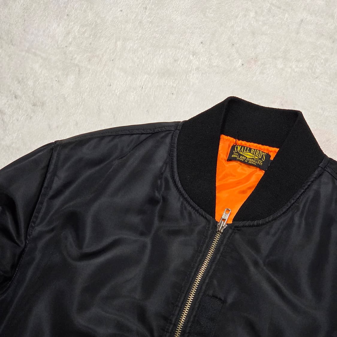 빈티지 블랙 항공 패딩 점퍼 상품이미지2