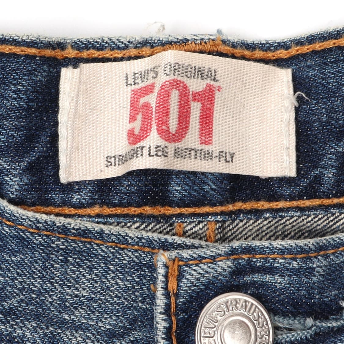 리바이스 501 스트레이트 레그 버튼플라이 진 데님팬츠 상품이미지8