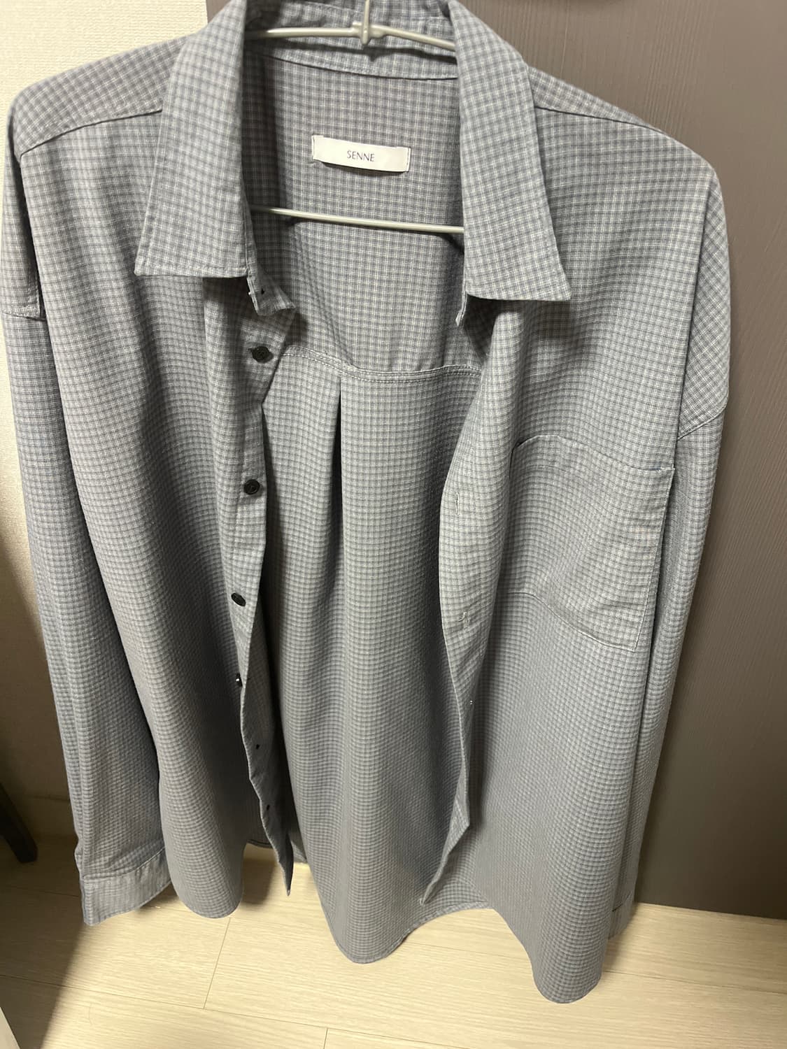 빈티지체크셔츠 상품이미지1