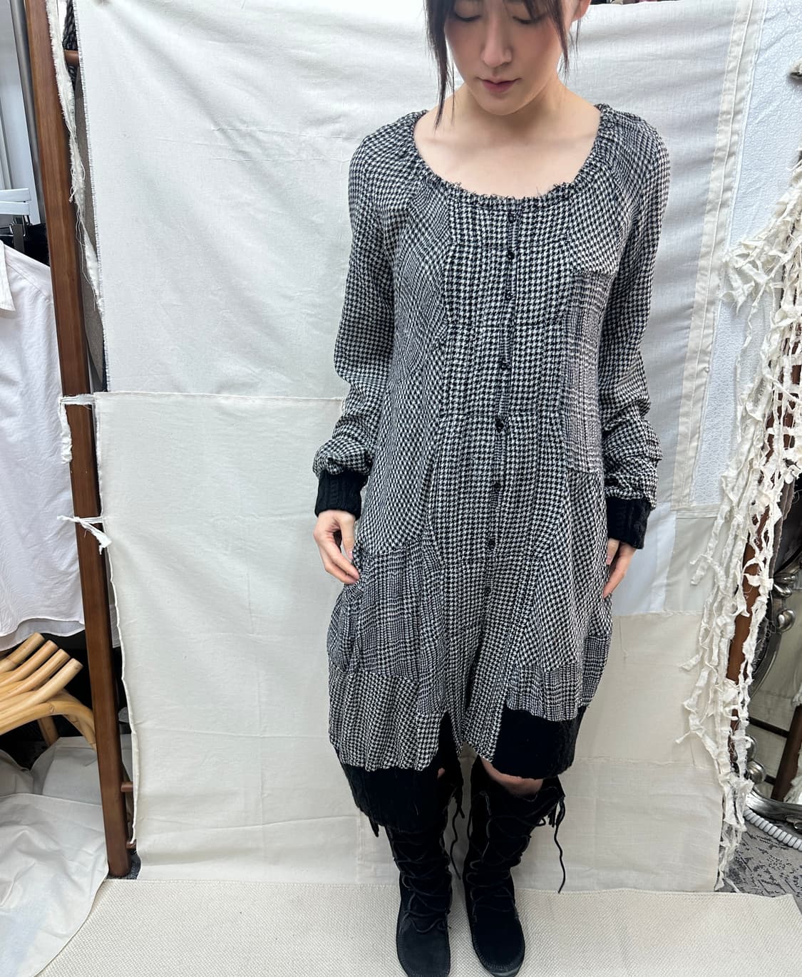 wool check shirt ops 상품이미지3