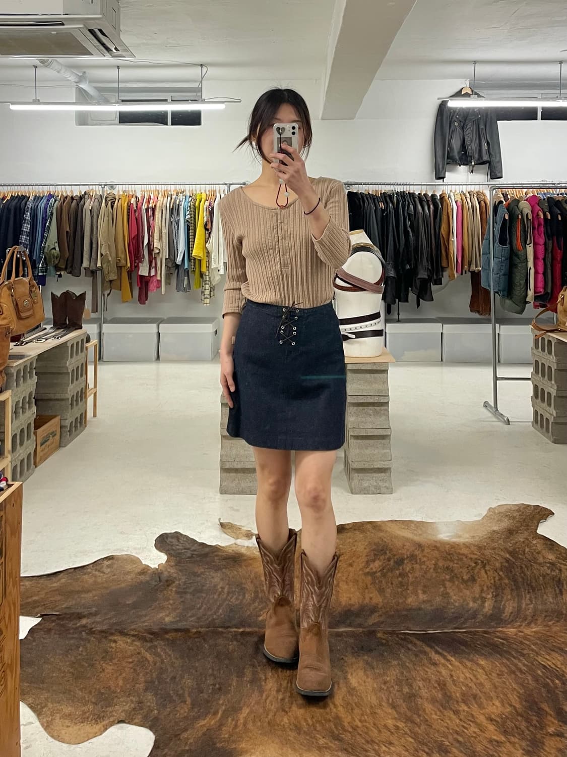 BURBERRY lace-up skirt 버버리 레이스업 스커트 상품이미지9