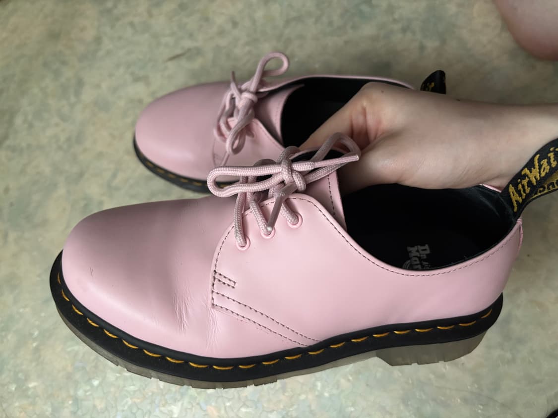 닥터마틴 1461 아이스드 페일 핑크 스무스 230 상품이미지4